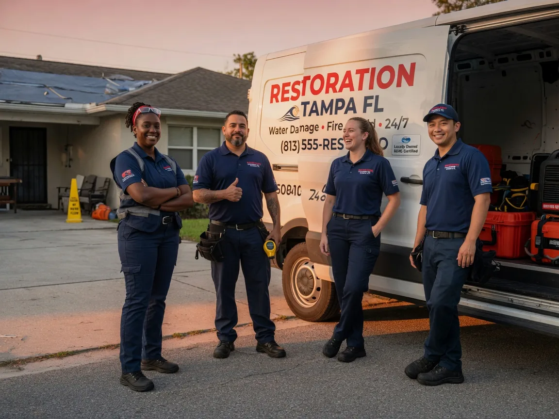 Water Damage Restoration company in Pittsboro, IN